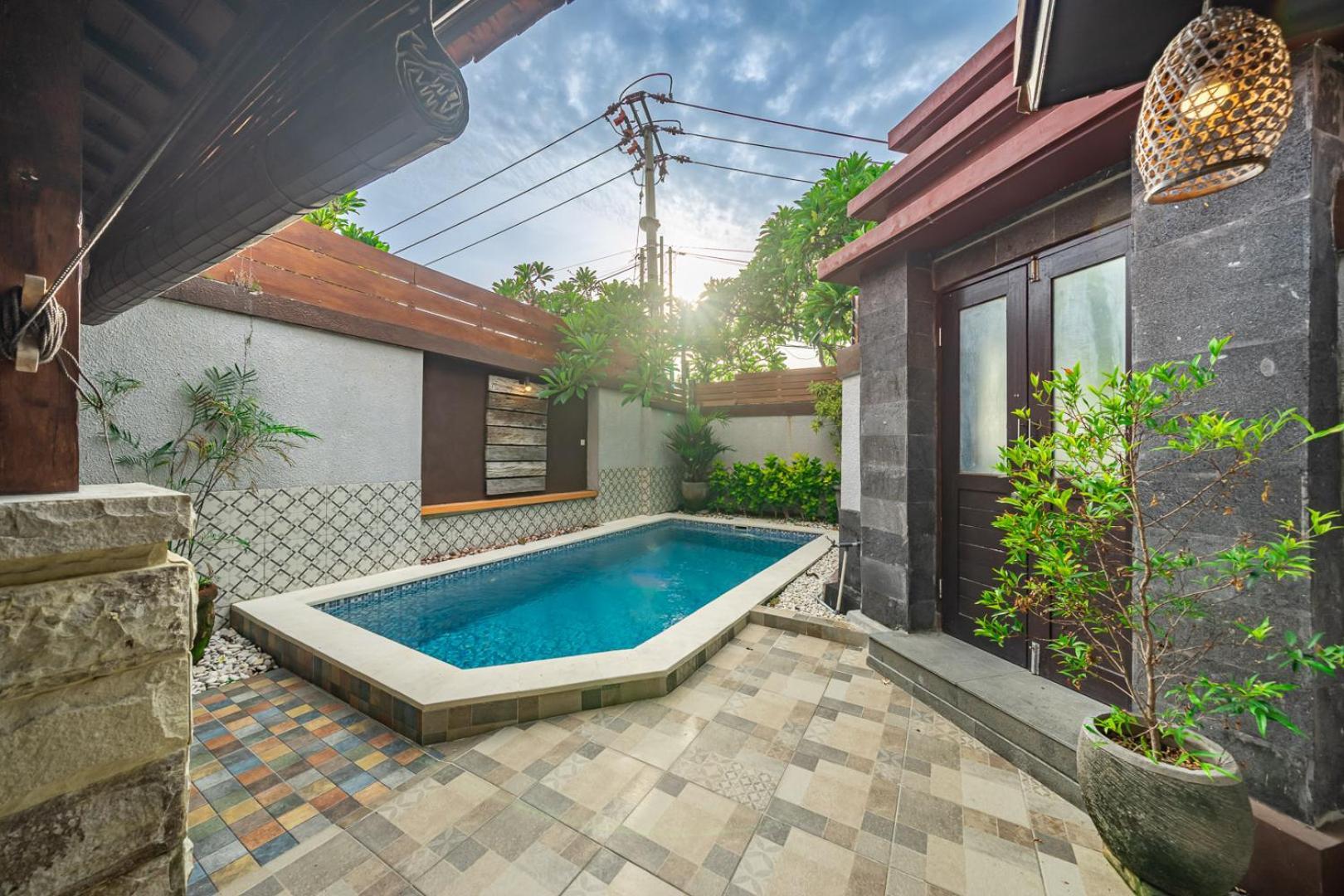De Gani Villa Seminyak Rum bild